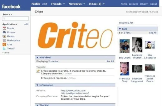 Facebook ami des marques