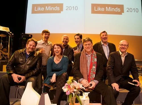 the lineup of Likeminds speakers in Exeter - Feb 2010