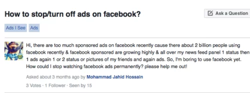 capture d'écran facebook