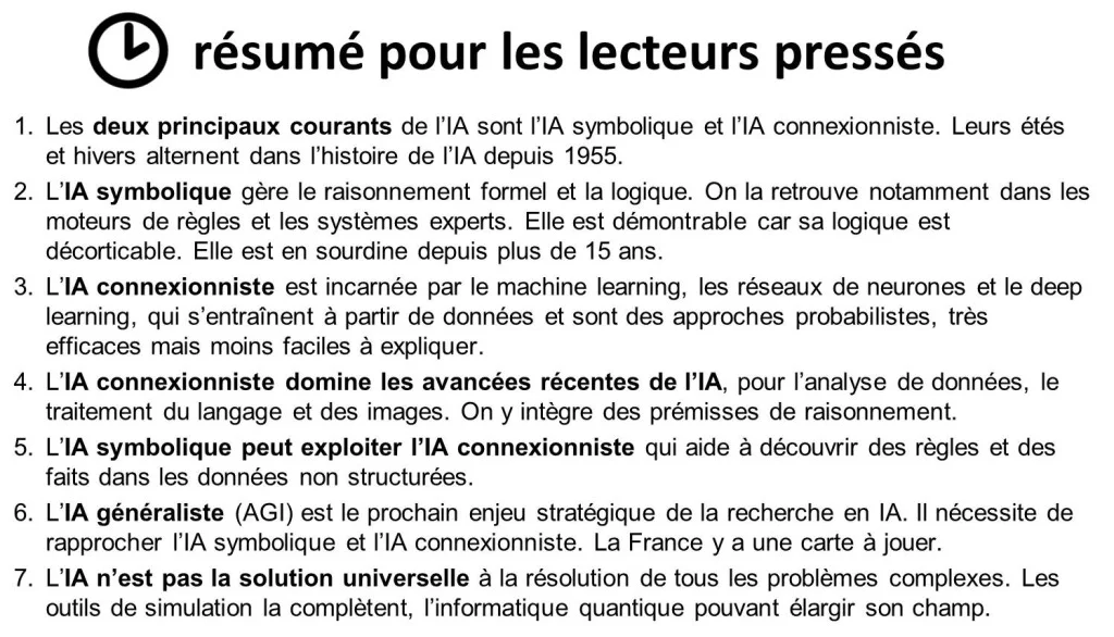 résumé pour les lecteurs pressés