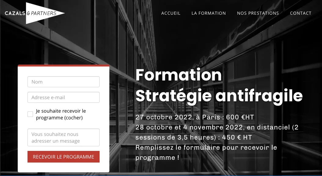 stratégie antifragile