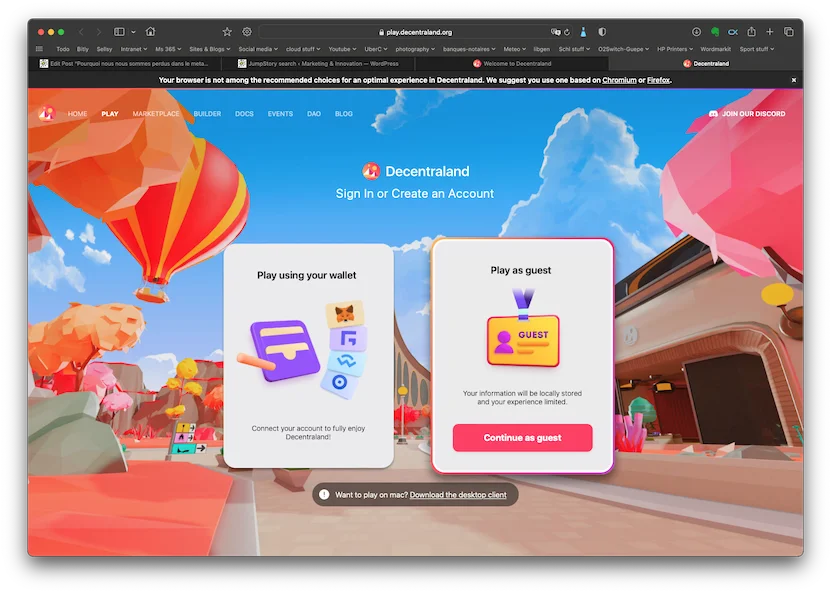 Perdu dans le metaverse