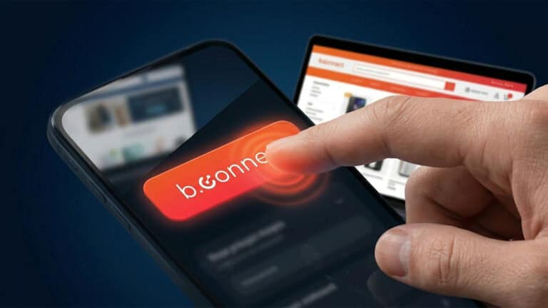 bouton b.connect